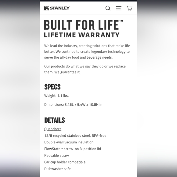 Stanley Lunar New Year Limited Edition Tumbler- 30oz - Picture 5 of 5